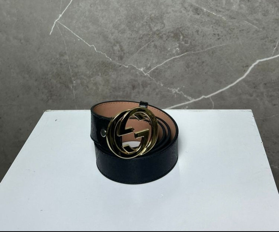 Cinto GG Black Gold