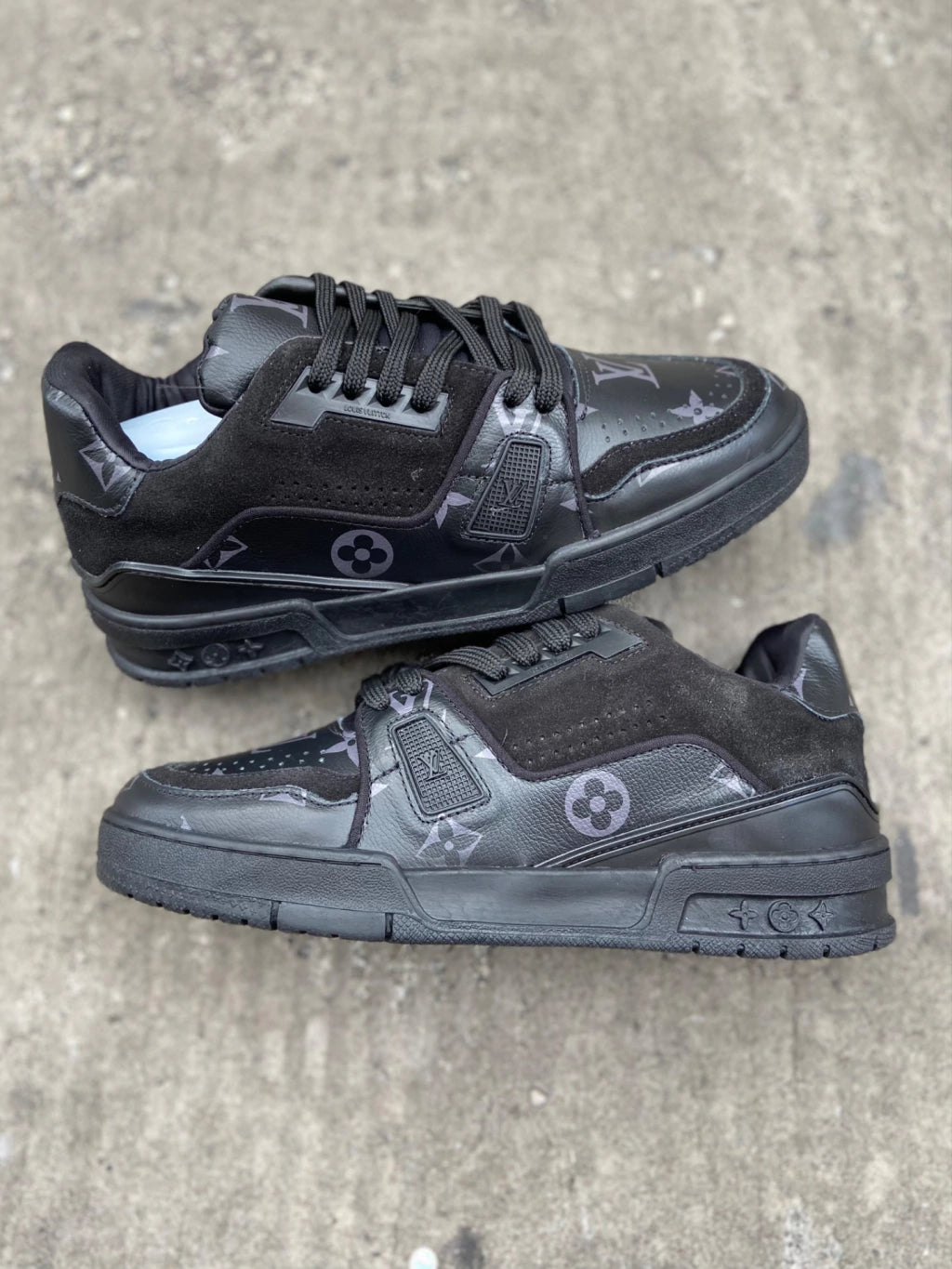 Tenis Trainer Preto e Roxo