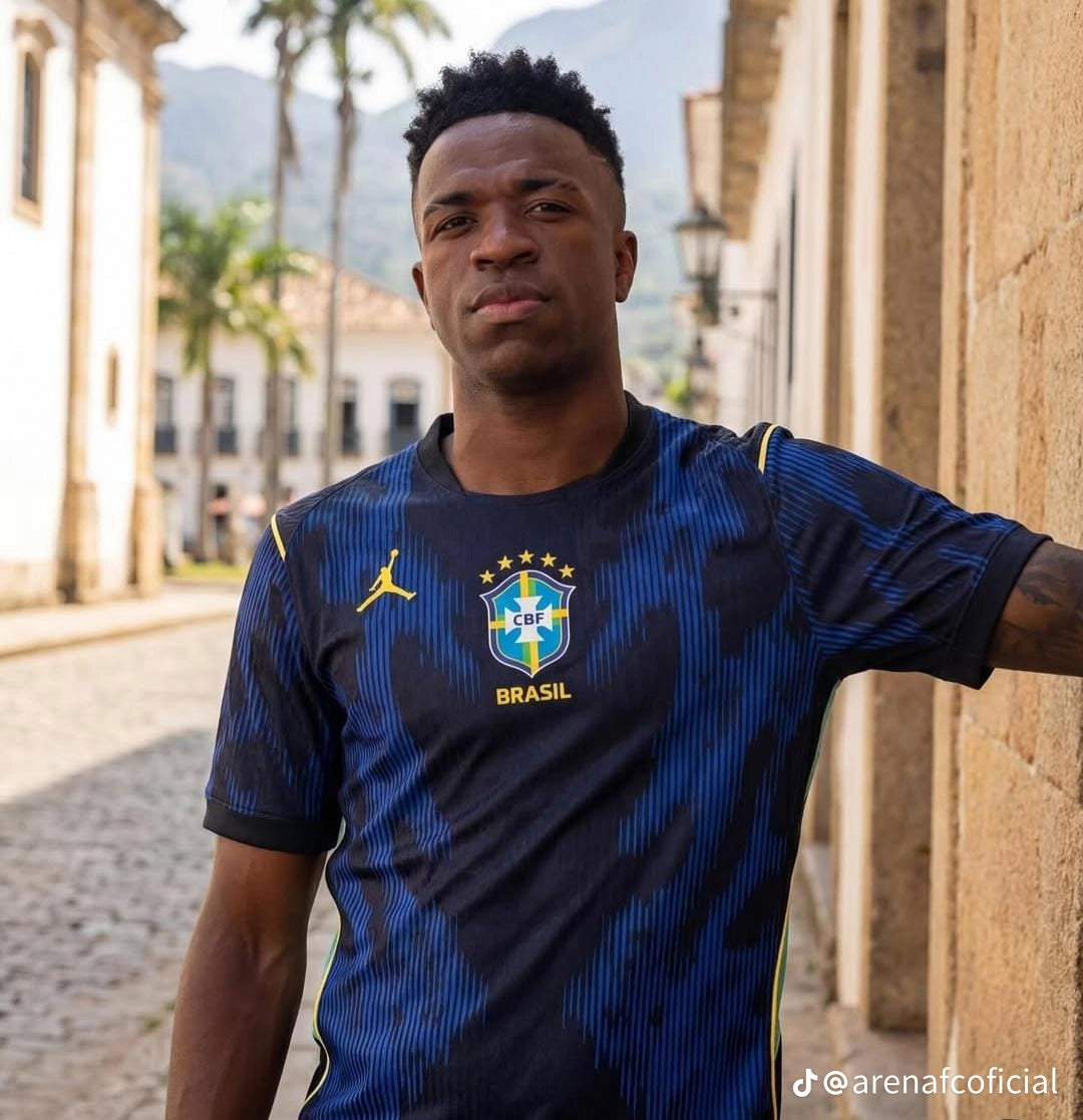 CAMISETA SELEÇÃO BRASILEIRA 2026 AZUL