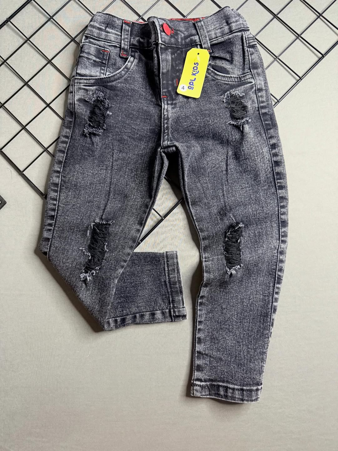 Calça Jogador Cinza Infantil
