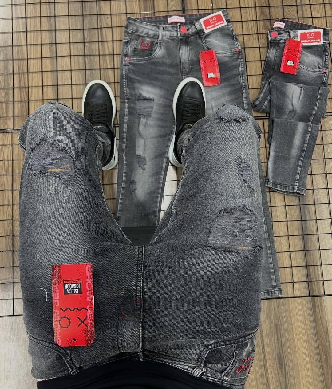 Calça Jogador Brow Jeans