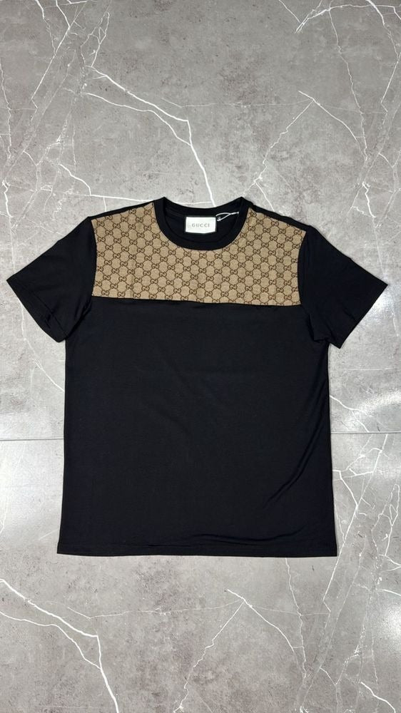 Camisa Gucci Black Linha super luxo com detalhe no peito
