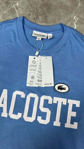 Camisa Lacoste Edicao 2025 Azul Linha premuim
