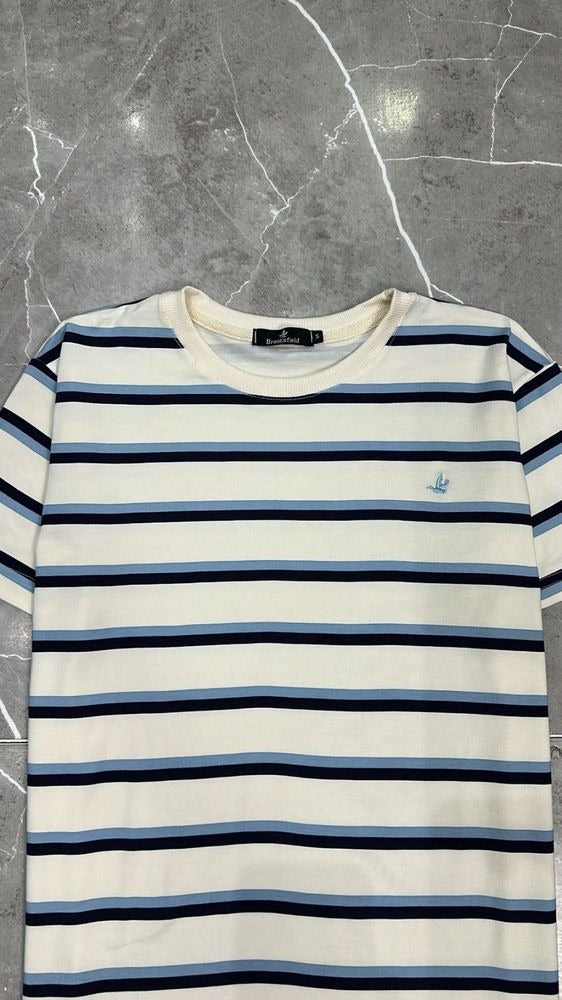 Camisa T-Shirt Listrada Importada Brooksfield Listra