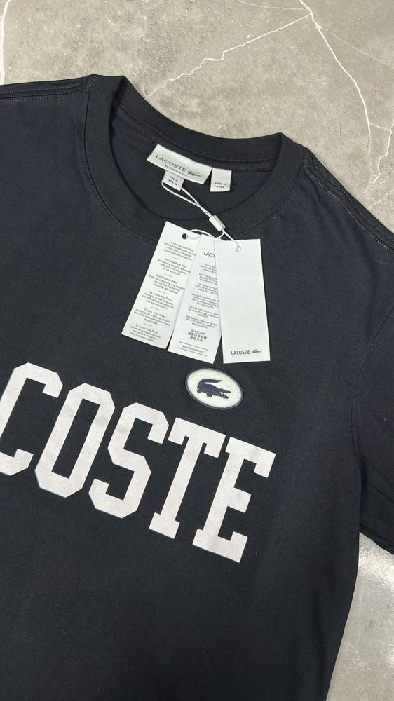 Camisa Lacoste Edicao 2025 Preta Linha premuim