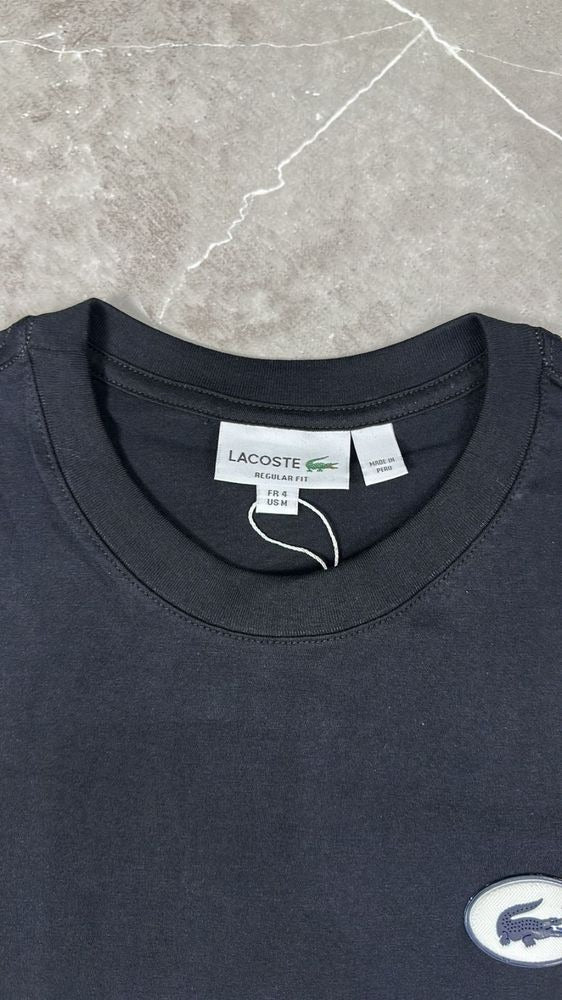 Camisa Lacoste Edicao 2025 Preta Linha premuim