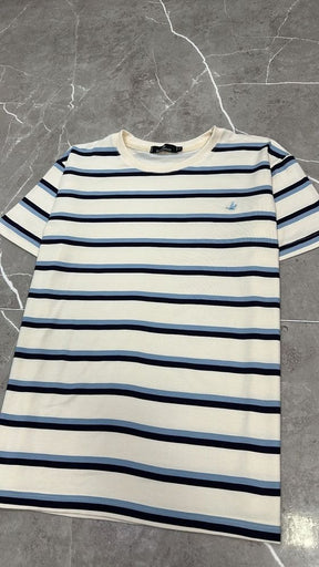 Camisa T-Shirt Listrada Importada Brooksfield azul Listra