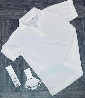 Polo Branca Zara