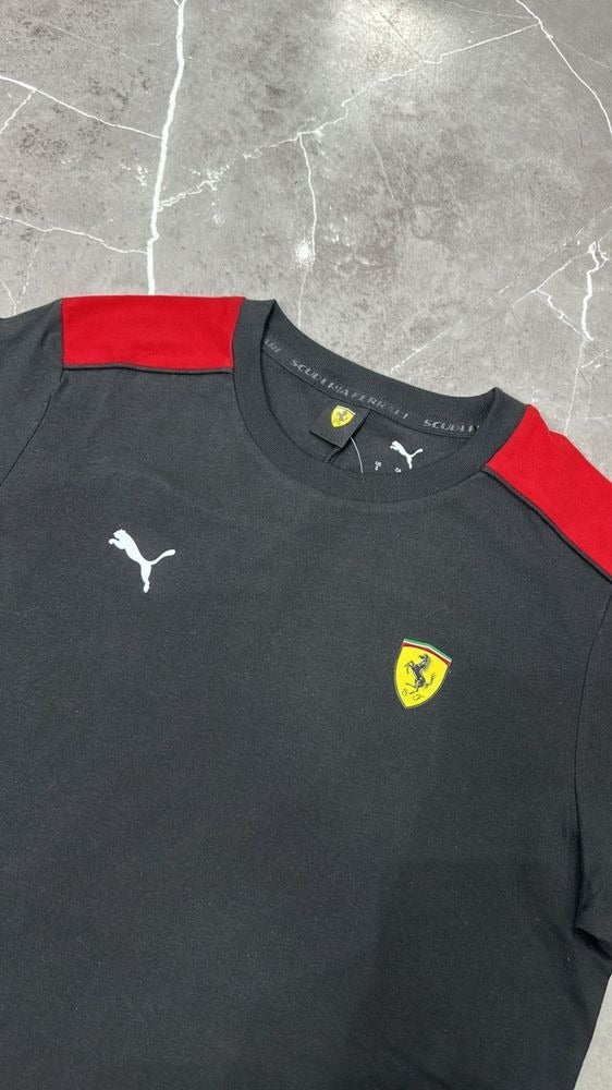 Camiseta Pumax Ferrari Colo Block preta