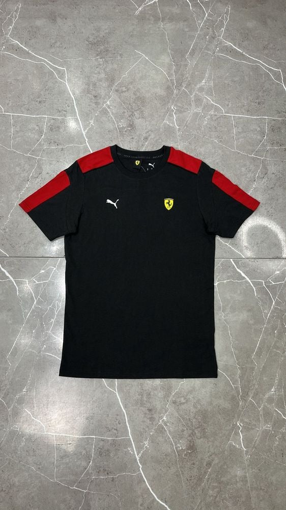 Camiseta Pumax Ferrari Colo Block preta