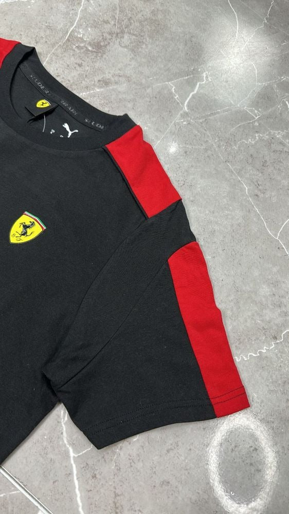 Camiseta Pumax Ferrari Colo Block preta