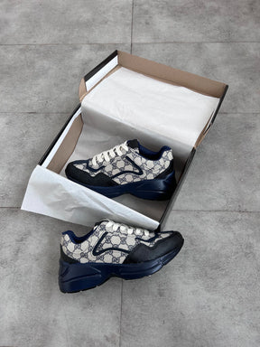 TENIS GUCCI RHYTON AZUL