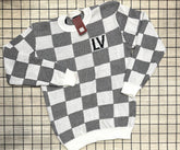 Suéter Louis Vuitton Branco/Cinza