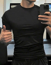 CAMISETA CANELADA PRETA UK DRIP