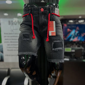 Bermuda Jogador Jeans Drip BR – Conforto Extremo e Autenticação | 25% OFF