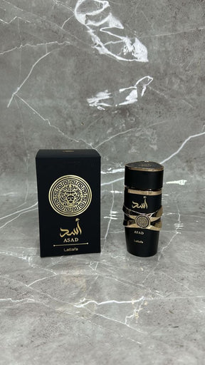 Lattafa Asad Eau de Parfum Preto - Perfume Masculino 100ml Original