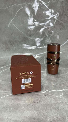 Lattafa Asad Eau de Parfum Marron - Perfume Masculino 100ml Original