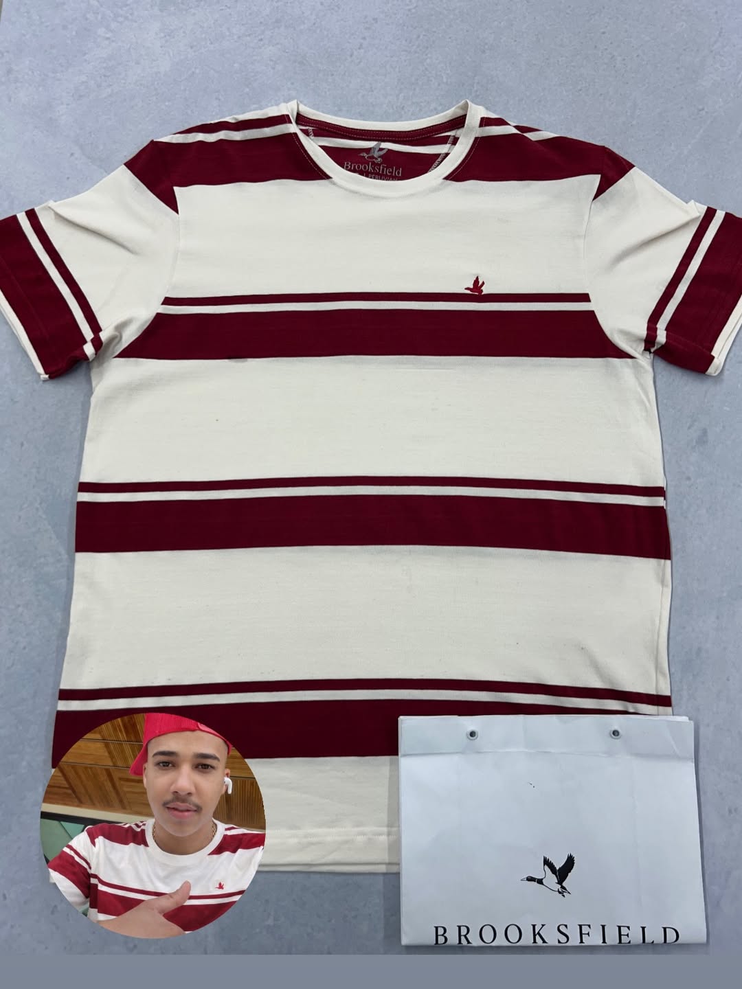 Camiseta Listrada Brook