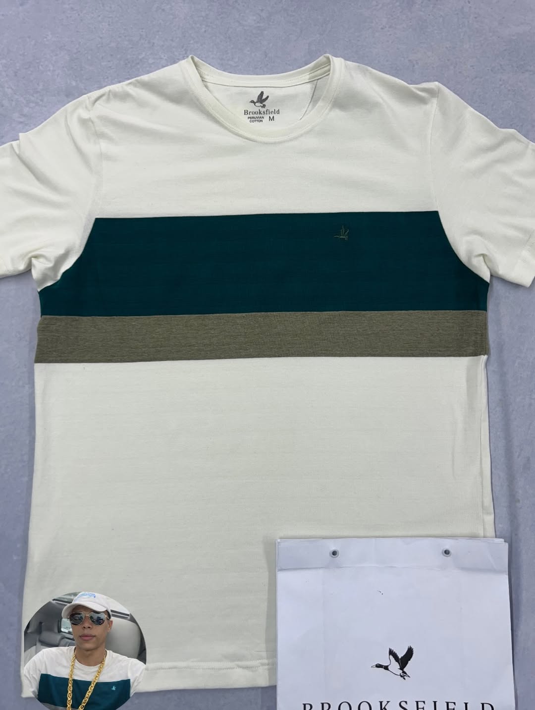 Camiseta Listrada Brook