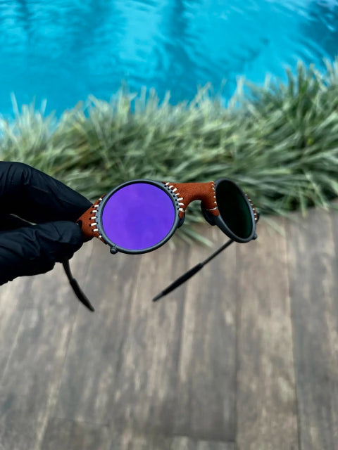 Mars Jordan - Couro - Violet