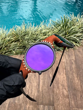 Mars Jordan - Couro - Violet