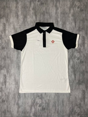 Polo Casa Blanca Preto/Branco