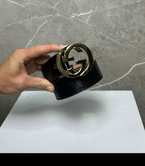 Cinto GG Black Gold