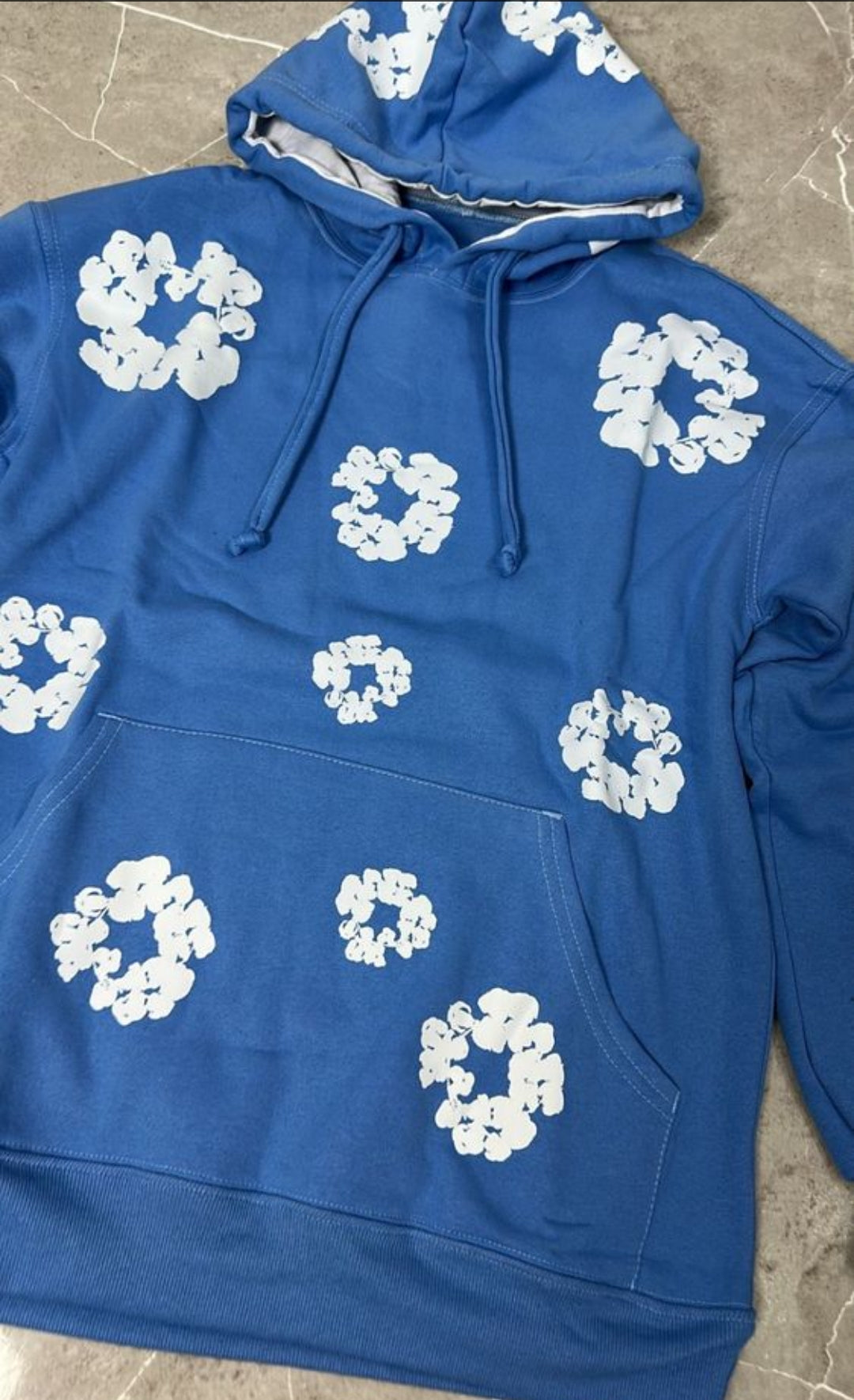 Moletom Floral Original Azul