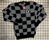 Suéter Louis Vuitton Preto/Cinza