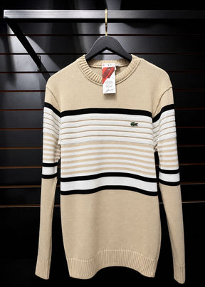 SUÉTER PREMIUM LACOSTE BEGE