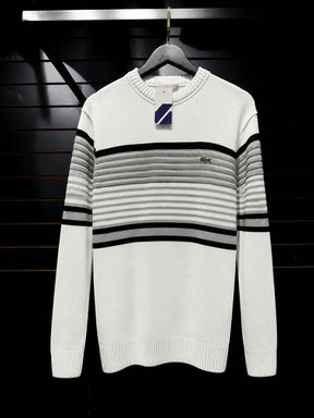 SUÉTER PREMIUM LACOSTE BRANCO