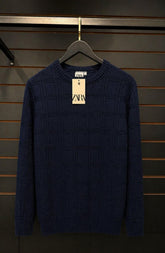 SUÉTER PREMIUM ZARA AZUL MARINHO