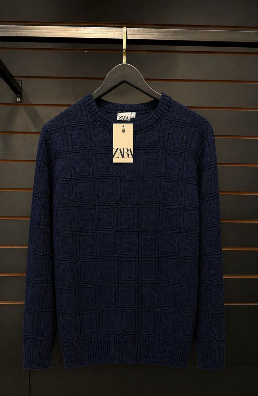 SUÉTER PREMIUM ZARA AZUL MARINHO
