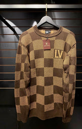 SUÉTER PREMIUM LV MARROM