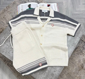 CONJUNTO CASA BLANCA CINZA E BRANCO