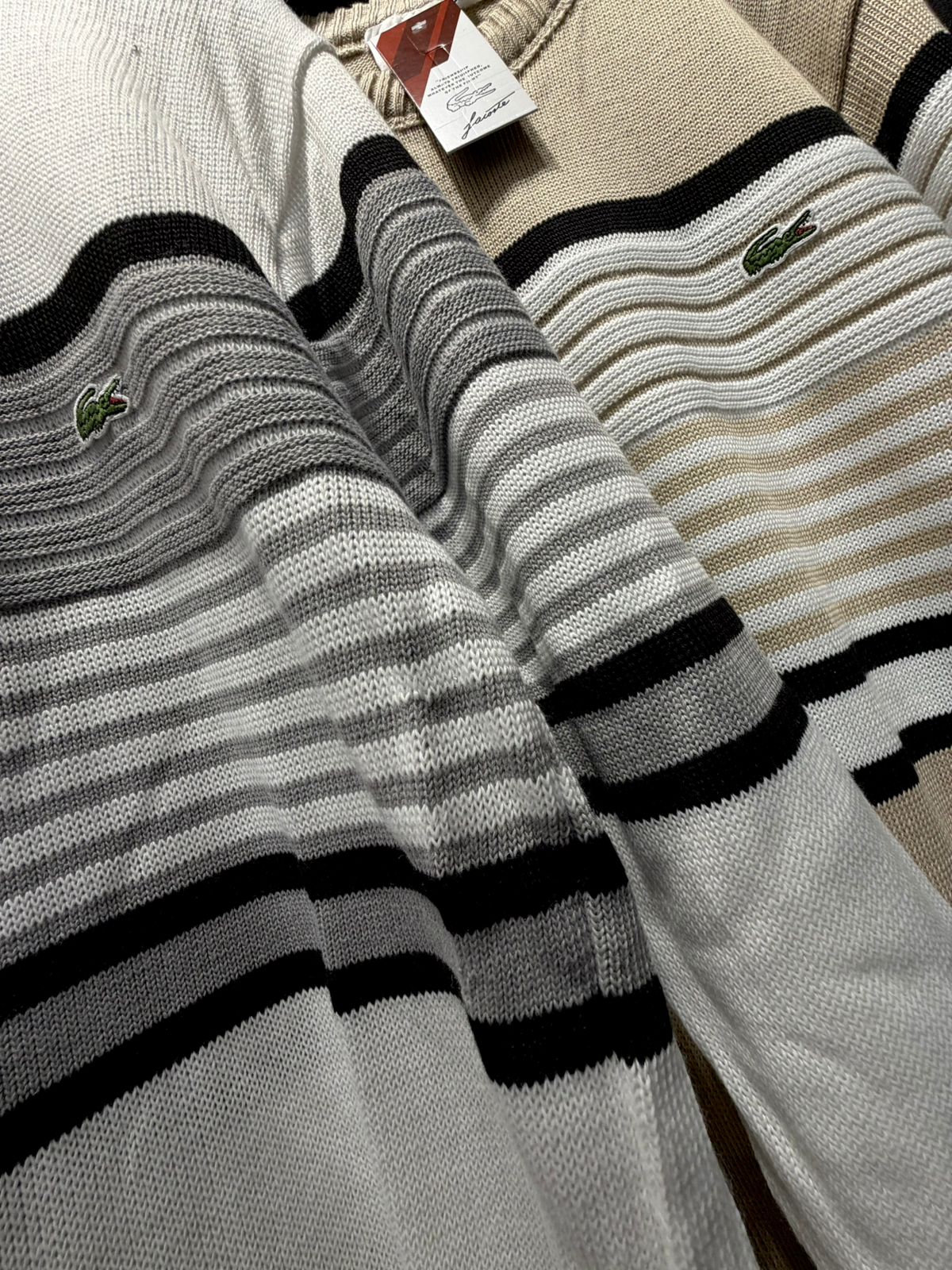 SUÉTER PREMIUM LACOSTE BRANCO