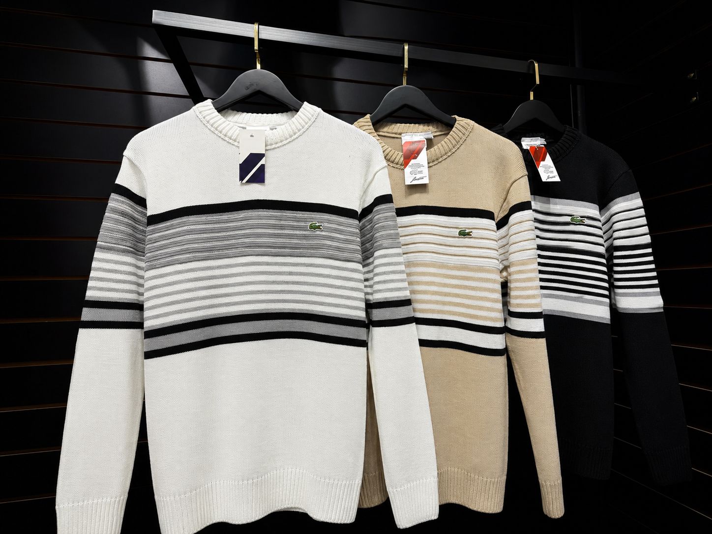 SUÉTER PREMIUM LACOSTE BRANCO