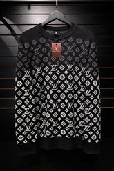 SUÉTER PREMIUM LV PRETO DÉGRADE