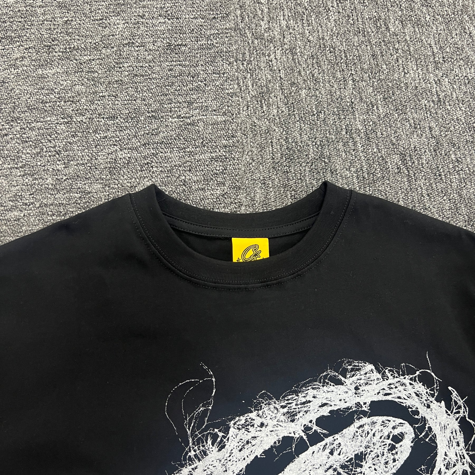 Camiseta Corteiz Tee-Black