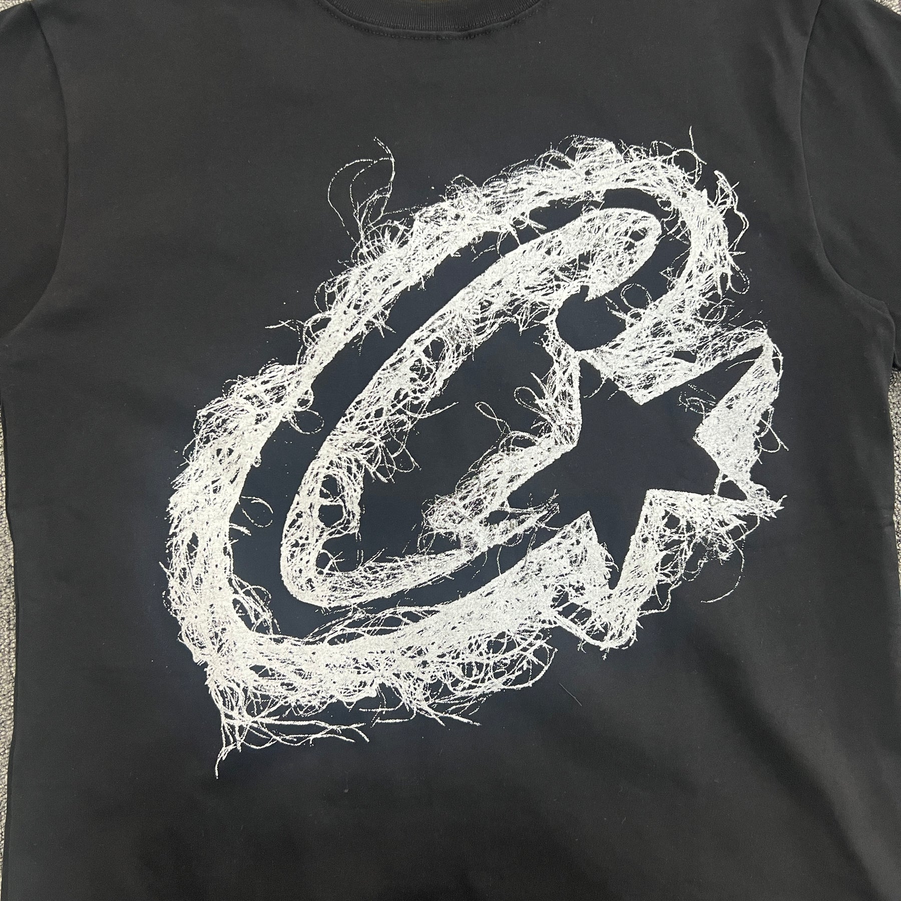 Camiseta Corteiz Tee-Black