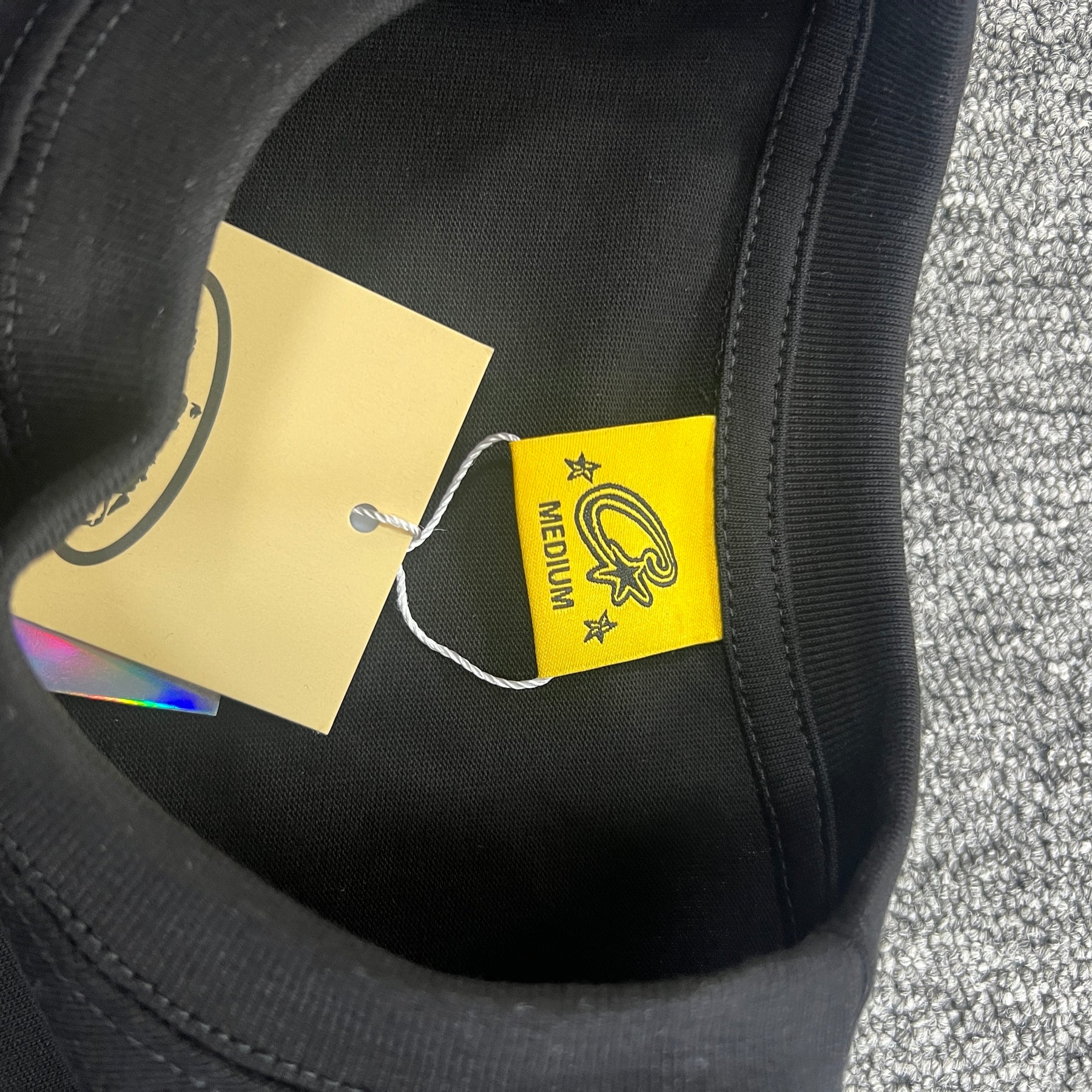 Camiseta Corteiz Tee-Black