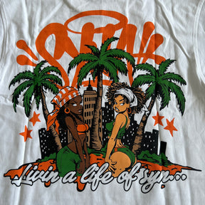 Camiseta Syna world Beach Tee white