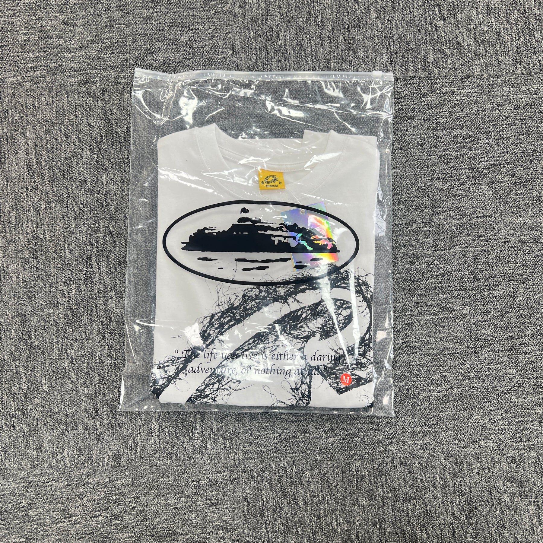 Camiseta  Corteiz Tee-White