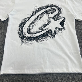 Camiseta  Corteiz Tee-White