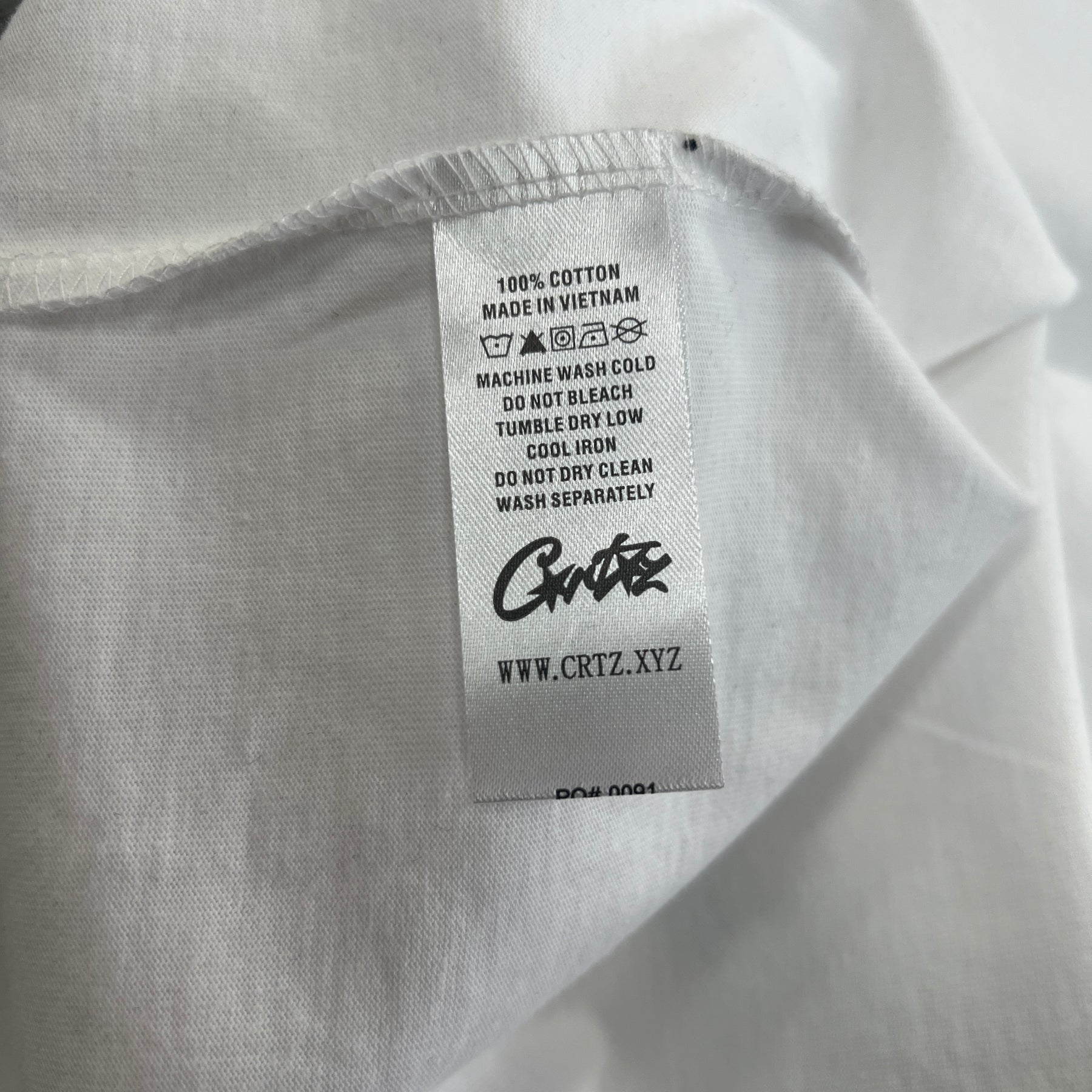 Camiseta  Corteiz Tee-White