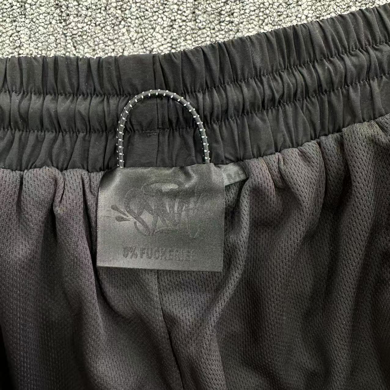 Conjuto Syna World Shell-Tracksuit-Black/Orange