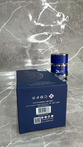 Lattafa Asad Eau de Parfum Azul - Perfume Masculino 100ml Original
