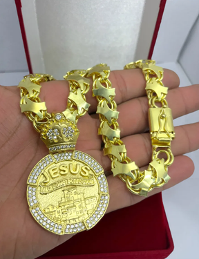 Cordão Mc Poze Corrente Friso K De Moeda Antiga + Friso 18k Ouro