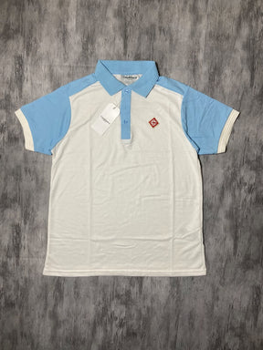 Polo Casa Blanca Branca/Azul