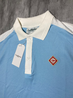 Polo Casa Blanca Azul/Branco